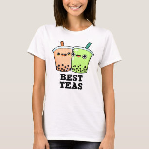 Best Tea Funny Besties Boba Tea Pub T-Shirt