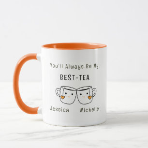 Best-Tea-Personalisiert-Freundschaft Tasse