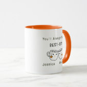 Best-Tea-Personalisiert-Freundschaft Tasse (VorderseiteRechts)
