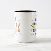 Best teacher ever, Custom mug for teacher Zweifarbige Tasse (Mittel)
