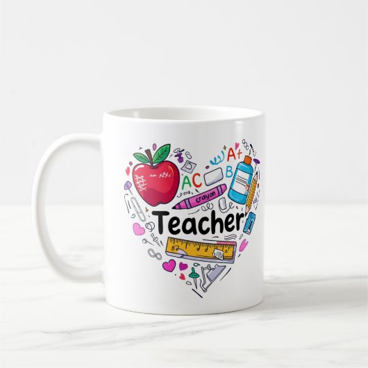 Best Teacher Ever Mug | End of Year Teacher Kaffeetasse (Links)