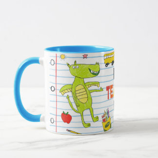 "Best Teacher Ever" Rudy & Rocky Mug Tasse