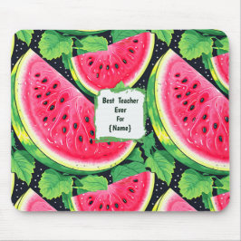 Best Teacher Ever – Watermelon Mouse Pad Mousepad