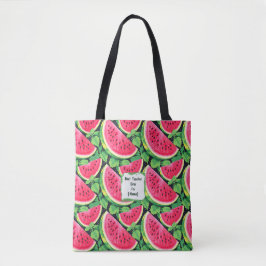 Best Teacher Ever – Watermelon Tote Bag Tasche