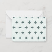 Best Teacher Hands Down Cute Valentine Card Mitteilungskarte (Rückseite)