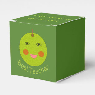Best Teacher Happy Apple Custom Favor Box Geschenkschachtel