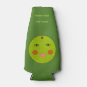 Best Teacher Happy Apple Custom Flaschenkühler (Vorderseite)