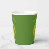 Best Teacher Happy Apple Custom Pappbecher (Links)