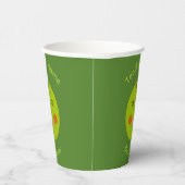Best Teacher Happy Apple Custom Pappbecher (Rechts)