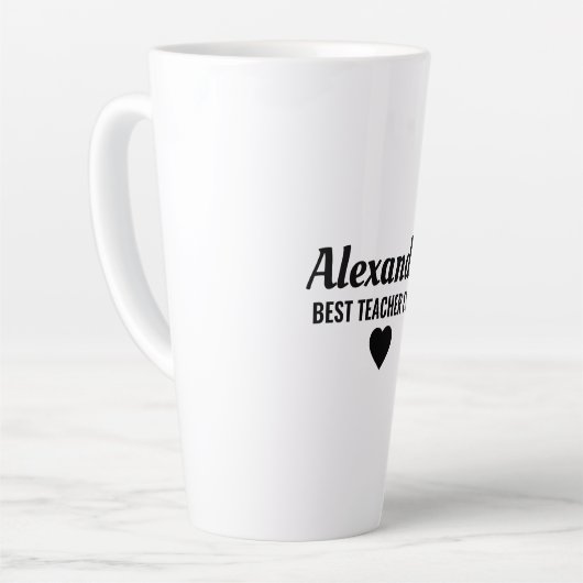 Best Teacher Milchtasse (Linke Ecke)