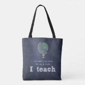 Best Teacher value quote Tasche (Rückseite)