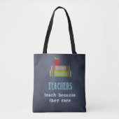 Best Teacher value quote Tasche (Vorderseite)