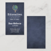 Best Teacher value quote Visitenkarte (Vorne/Hinten)