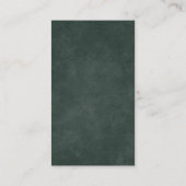 Best Teacher value quote Visitenkarte (Rückseite)