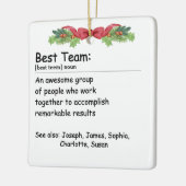 Best Team Definition Custom Photo Keramikornament (Links)