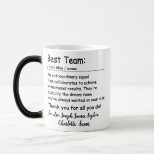 Best Team Definition Mitarbeiterbewertung Custom Verwandlungstasse