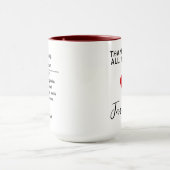 Best Team Ever | Fun Modern Team Appreciation Tasse (Zentrum)