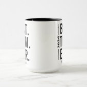 Best Team Ever - Personalisierte Teambewertung Tasse (Zentrum)