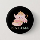Best-Teas Teeliebhaber Button (Vorderseite)