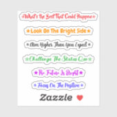 Best That Could Happen Memes | Wasserfeste Positiv Aufkleber (Blatt)