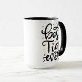 Best Tia Ever, Spanglish Tasse (VorderseiteRechts)