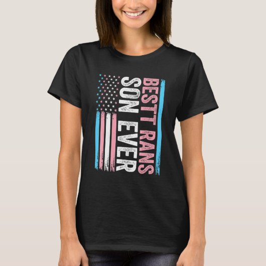 Best Trans Son Ever Transgender T-Shirt (Vorderseite)