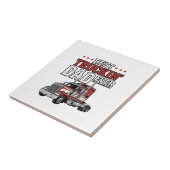 Best Truckin Dad Ever Vintage Truck Shirt Design_1 Fliese (Seite)