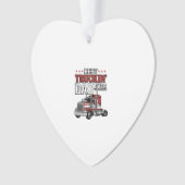 Best Truckin Dad Ever Vintage Truck Shirt Design_1 Ornament (Vorderseite)