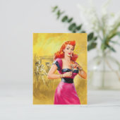 Best True Detection Postkarte (Stehend Vorderseite)