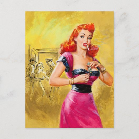 Best True Detection Postkarte (Vorderseite)