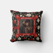 Best True Love 15Th Anniversary Throw Pillow Kissen (Vorderseite)