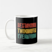 Best Twin Ever Funny Brother Schwester Siblings Fa Kaffeetasse (Links)
