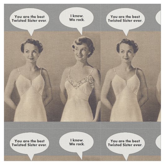 Best Twisted Sister Stoff (Nahaufnahme)