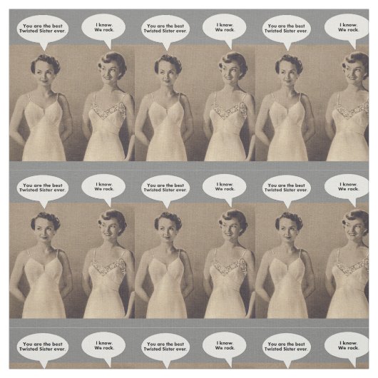 Best Twisted Sister Stoff (Muster)