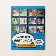 Best Uncle 12 Foto Blue Fun Comic Book Modern