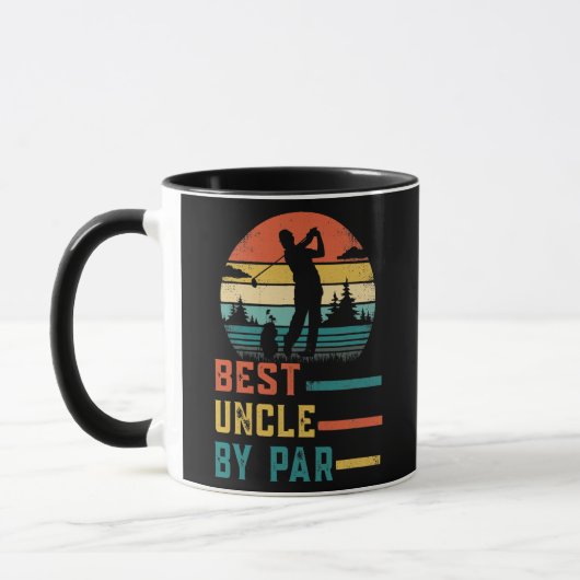 Best Uncle By Par Daddy Father's Day Gift Golf Tasse (Links)