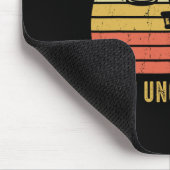 Best Uncle by Par Funny Disc Golf Geschenk für Män Mousepad (Ecke)
