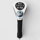 Best Uncle By Par Golf Geschenk Individuelle Name  Golf Headcover (Vorderseite)