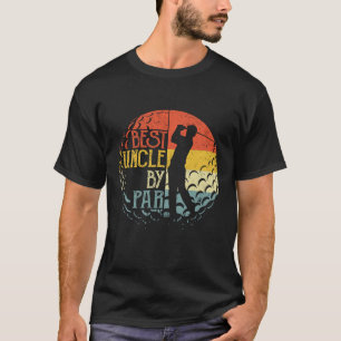 Best Uncle by Par Golf Lover Weihnachtsgeschenk T-Shirt