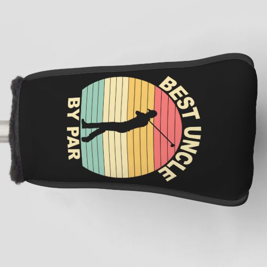 Best Uncle by Par - Golfspielen Golf Headcover (Vorderseite)