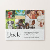 Best Uncle Definition 6 FotoCollage Puzzle (Horizontal)