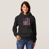 Best Uncle Ever American Flag Patriotic USA Hoodie (Vorne ganz)