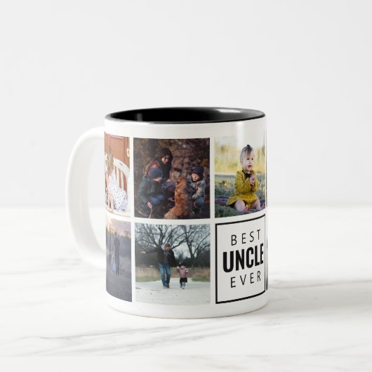 Best UNCLE Ever Custom Foto Tasse (Vorderseite Links)