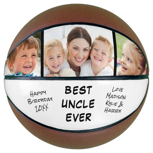 Best Uncle Ever Foto Basketball (Vorderseite)