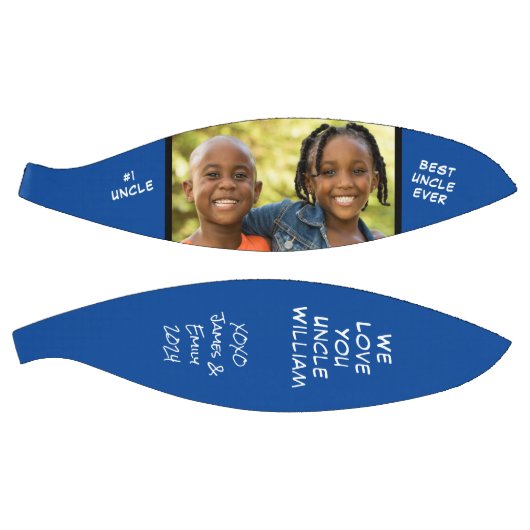 Best Uncle Ever Foto Blue Basketball (Panele)