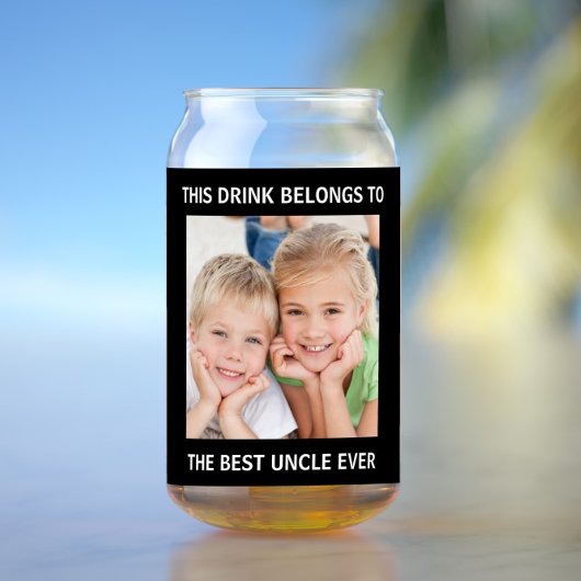 Best Uncle Ever Foto Dosenglas