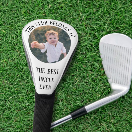 Best Uncle Ever Foto Golf Headcover