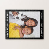 Best Uncle Ever Foto Puzzle (Horizontal)