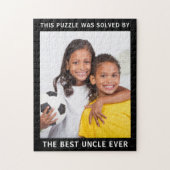 Best Uncle Ever Foto Puzzle (Vertikal)