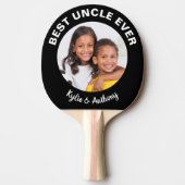 Best Uncle Ever Foto Tischtennis Schläger (Vorderseite)